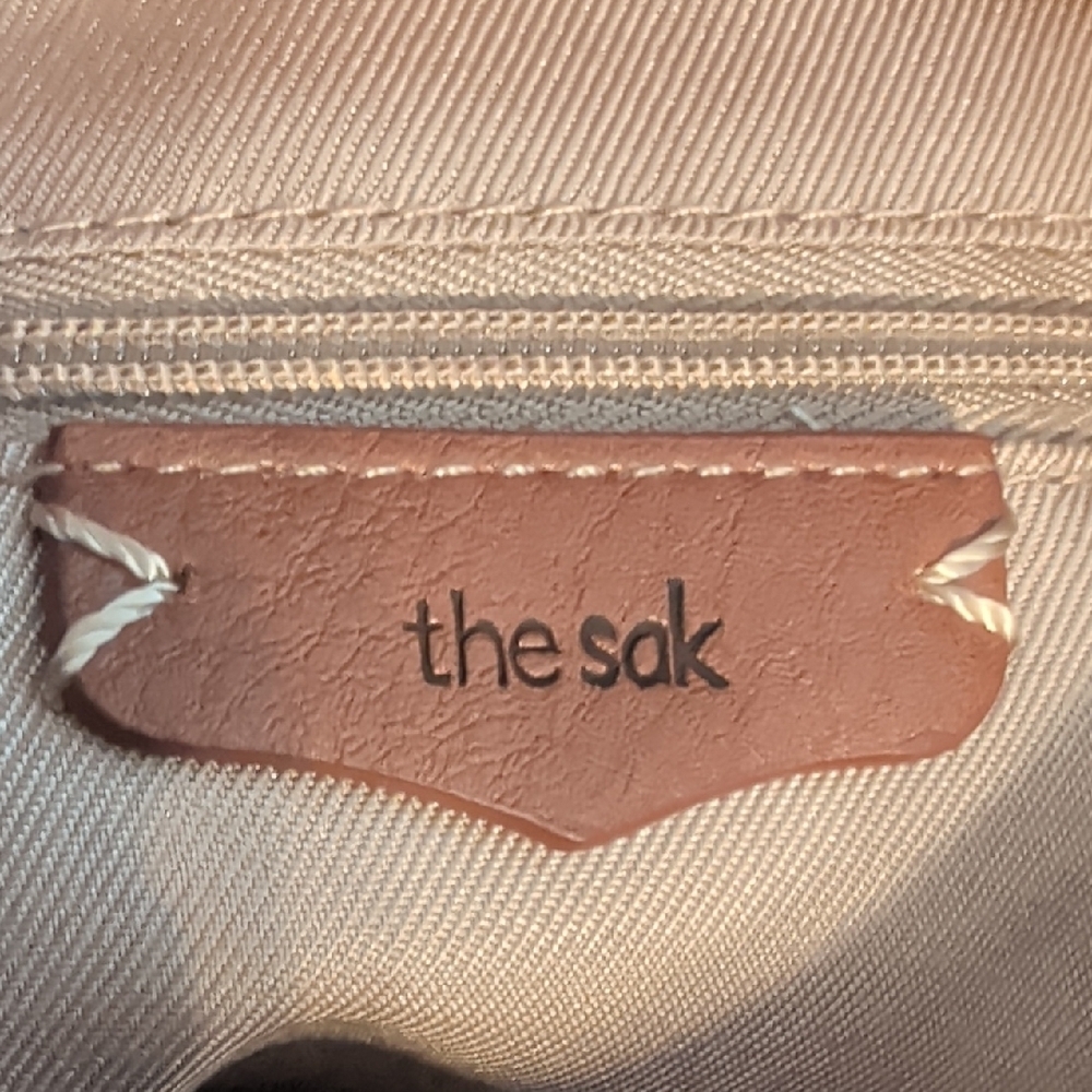 The Sak Melrose leather shoulder bag vintage coral - Picture 3 of 8